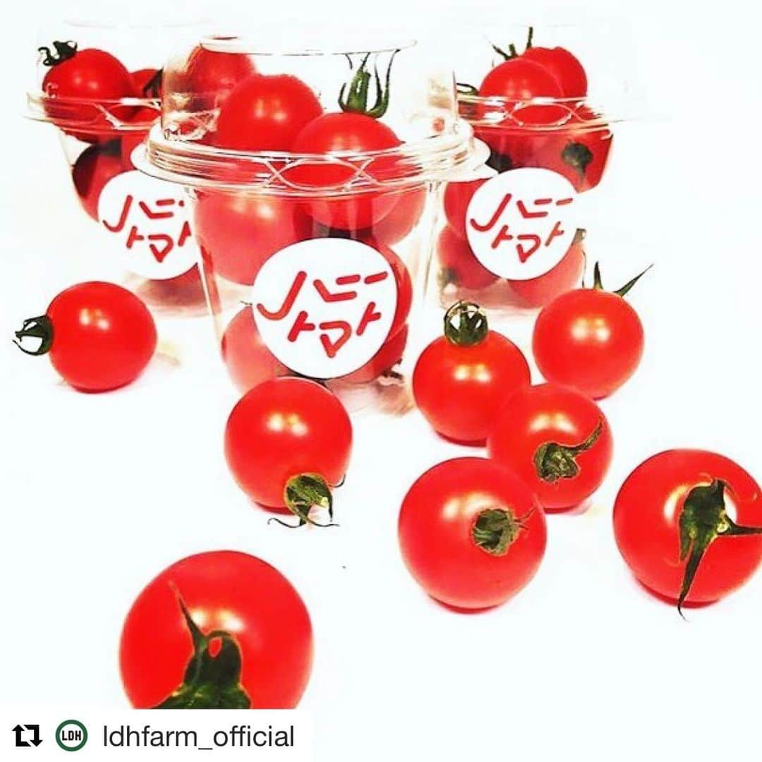 RIKACOさんのインスタグラム写真 - (RIKACOInstagram)「嬉しいお知らせ😃見かけたら食べてみてね❤️ #Repost @ldhfarm_official ・・・ 「ハニートマト」が5月20日(月)よりNATURAL  LAWSONにて販売致します！ ・ 「毎日食べたくなるフルーツのような豊かな甘み」、ひと口食べたら忘れられない感動のハニートマトです🍅 ・ 朝食やランチにはもちろん、食後のおやつ代わりにも🍴 ・ 栄養価も高く、アミノ酸、ビタミン、また、抗酸化力の高いリコピンが豊富で、毎日食べる事で美容や健康面にもとっても効果的です☺️✨ ・ お近くのNATURAL LAWSON で是非お試しください。 ————————— ・ 【取扱い店舗】  NATURAL LAWSON 関東エリア（一部除く） ・ ※店舗に関しては各店舗へお問い合わせお願い致します。 ・ __🍅ハニートマト🍅___ ・  WEBでの販売はこちらから _____________________ ・ www.ldhfarm.co.jp/rikaco-table/product/ ・ ↓↓↓ ・ @ldhfarm_official  のプロフィールURLからもご購入いただけます🤗 ・ 🚛💨 _________________  #ldhfarm  #rikacotable  #ハニートマト #NATURALLAWSON #ナチュラルローソン #eatveggies #fresh #healthy #healthylifestyle」5月20日 10時13分 - rikaco_official