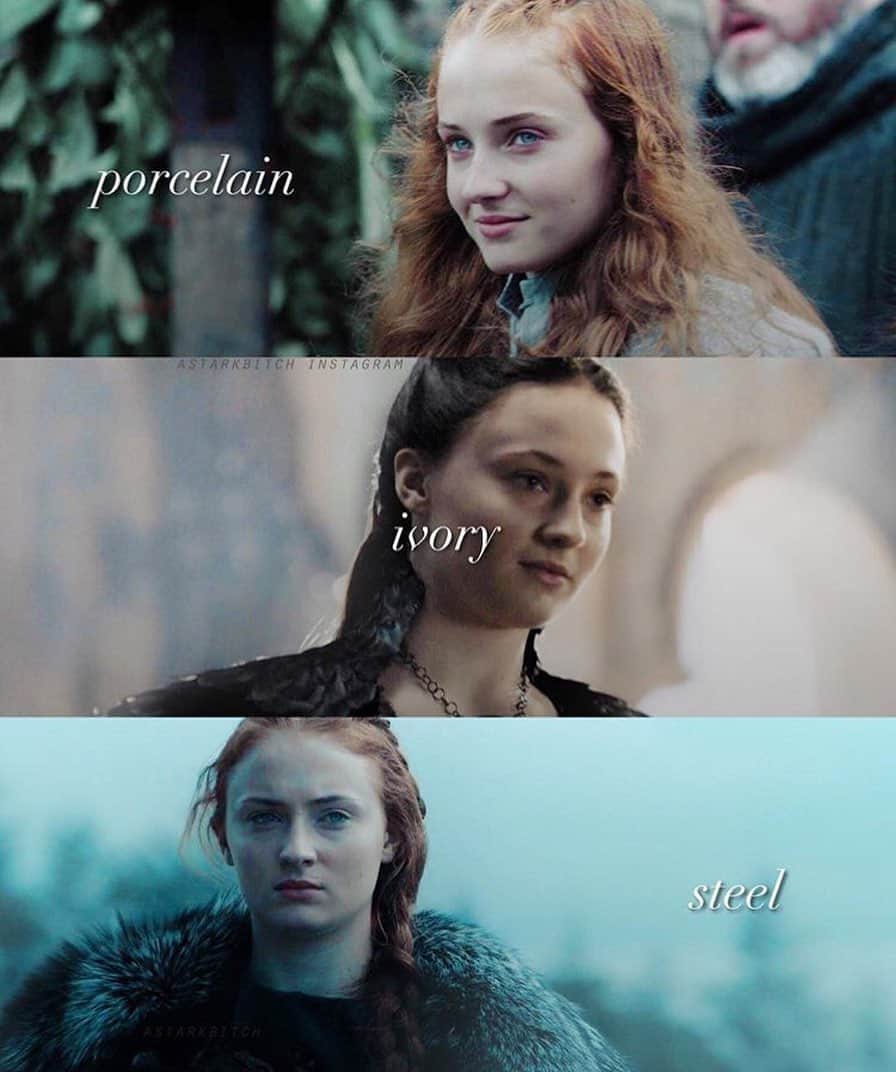ソフィー・ターナーさんのインスタグラム写真 - (ソフィー・ターナーInstagram)「“My skin has turned to porcelain, to ivory, to steel.” Well that’s it. The last of Sansa, the last of GoT. The end of an era. Thank you to Sansa Stark Lady of Winterfell, you’ve always been Queen of the North to me. Thank you to Sophie Turner for giving us such perfection. It’s been so amazing to watch you grow. 🥺🥰 - What did you think of the episode?」5月20日 11時23分 - sophsturner