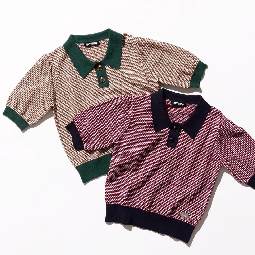 MARY QUANT officialさんのインスタグラム写真 - (MARY QUANT officialInstagram)「#レトロポロニットプルオーバー - #MARYQUANT #SUMMER2019 #NEWITEMS #FASHION #PULLOVER - #プルオーバー #ポロニット」5月20日 11時32分 - maryquant_official