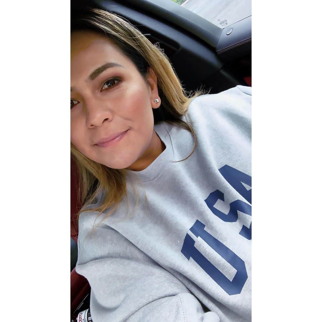 リセット・サラスのインスタグラム：「Make your goals visible 🇺🇸 #TeamUSA #4MonthsToGo #SelfieSunday @solheimcupusa」
