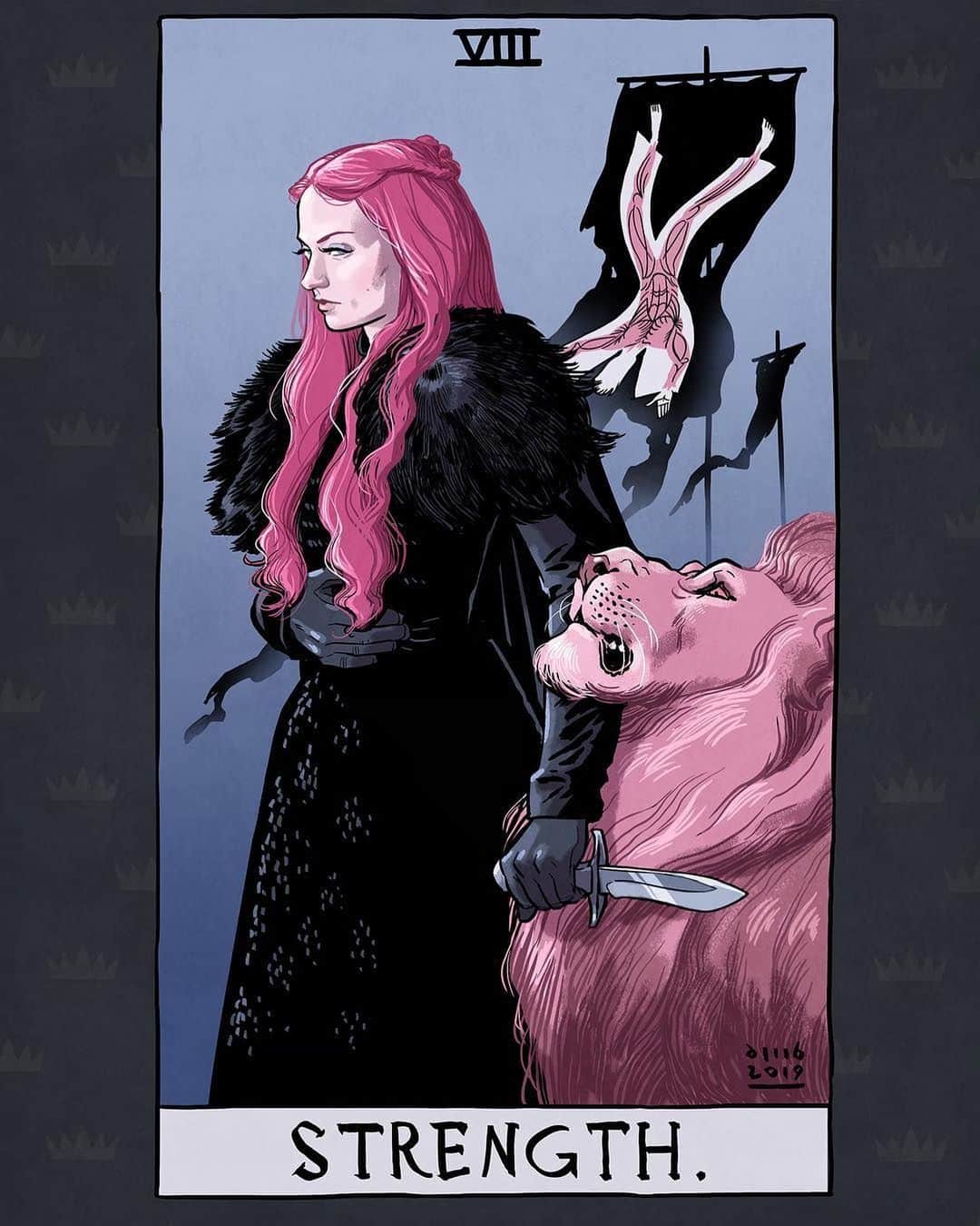 9GAGさんのインスタグラム写真 - (9GAGInstagram)「Game of Thrones characters as tarot cards.  By @davidmbuisan  Follow @doodles for more artwork. #doodles #GOT #gameofthrones #9gag」5月20日 12時00分 - 9gag