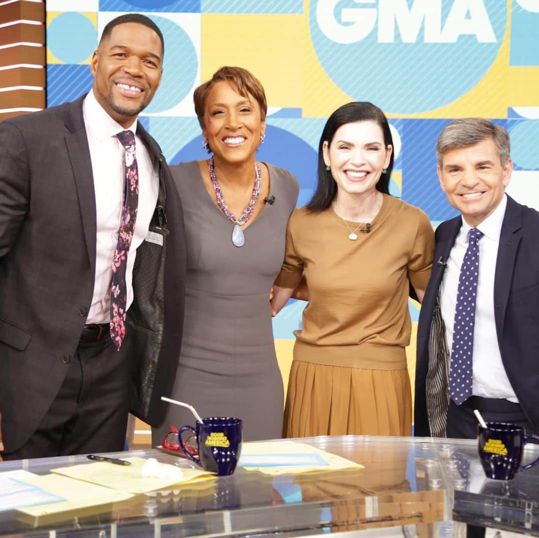 Good Morning Americaさんのインスタグラム写真 - (Good Morning AmericaInstagram)「We loved spending our morning with the amazing Julianna Margulies in Times Square! We learned so much during her interview about her new @natgeo series #TheHotZone.」5月20日 22時18分 - goodmorningamerica