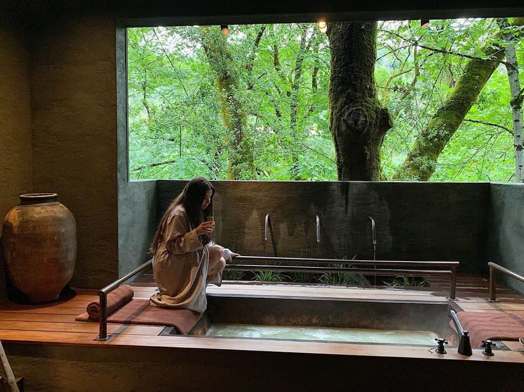 Kristina Bashamさんのインスタグラム写真 - (Kristina BashamInstagram)「@meadowoodnapavalley #spa」5月20日 15時07分 - kristinabasham