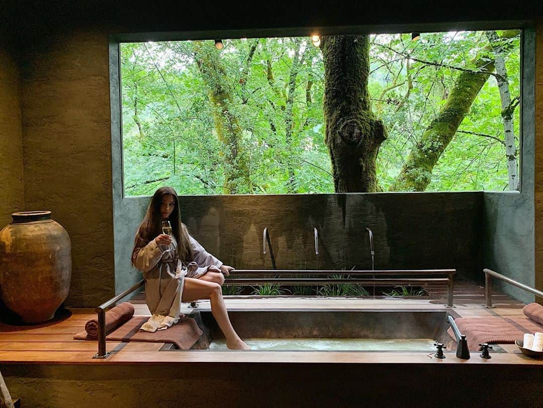 Kristina Bashamさんのインスタグラム写真 - (Kristina BashamInstagram)「@meadowoodnapavalley #spa」5月20日 15時07分 - kristinabasham