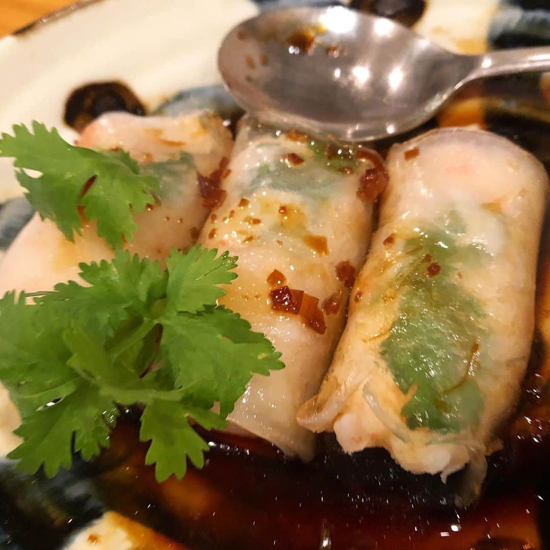 田中美里さんのインスタグラム写真 - (田中美里Instagram)「たまに食べたくなる。 大好きな味。  #サクッと #1人ごはん #美味 #中華 #板春雨 #お店は内緒 #知ってても言わないでね」5月20日 17時43分 - misatotanaka77