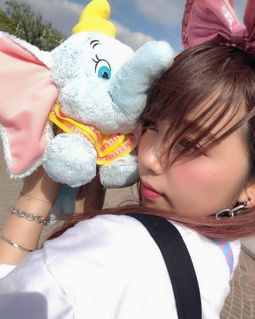 ぬーんさんのインスタグラム写真 - (ぬーんInstagram)「Disneyland🐭🎢 #disneyland #disney #tokyodisneyland #ダンボ #cute #japan #japanese #japanesegirl #love #youtuber #followme #nuuuuun #fashion」5月20日 18時45分 - yukino_snow1211