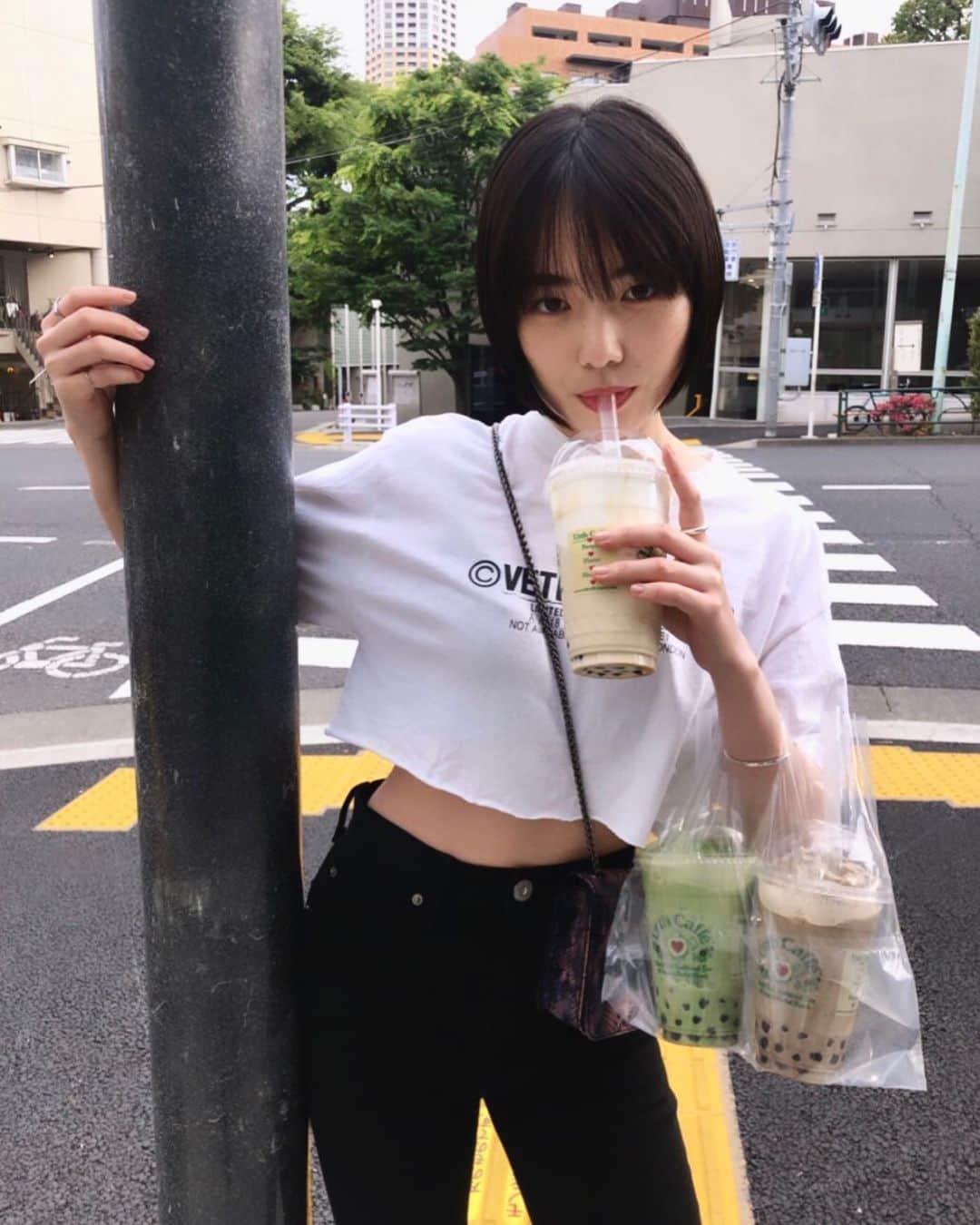 Mikako さんのインスタグラム写真 - (Mikako Instagram)「🥤🧀」5月20日 19時23分 - mikako_faky