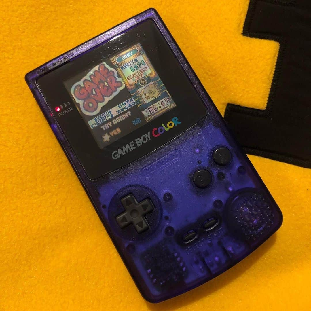 直井由文さんのインスタグラム写真 - (直井由文Instagram)「⚡️ @nintendo_jp  @pokemon  #gameboycolor」5月20日 19時52分 - boc_chama_9