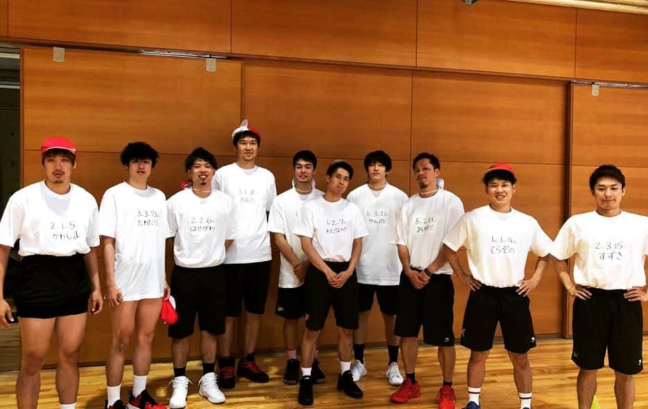 岡田慎吾のインスタグラム：「楽しかった〜🤤 #三遠ネオフェニックス #ブースタークラブ大運動会 #NeoPhoenix」