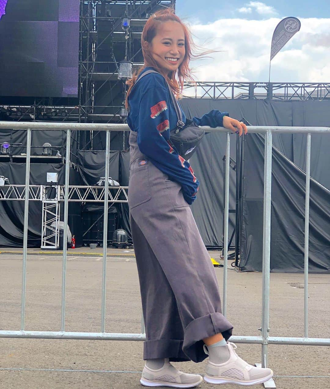 田辺莉咲子さんのインスタグラム写真 - (田辺莉咲子Instagram)「遊びまくった日🏃‍♀️💙 チャコットのスニーカー見つけて、バトンやってた頃思い出して嬉しかった🙈かわいい」5月20日 21時10分 - risako_tanabe