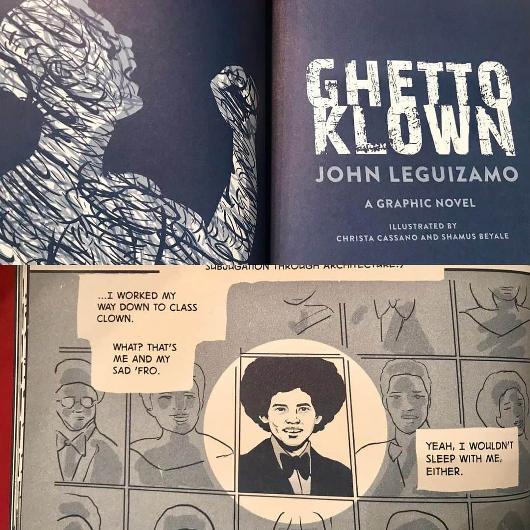 ジョン・レグイザモさんのインスタグラム写真 - (ジョン・レグイザモInstagram)「Ghetto Klown! My memoir in graphic novel form! First memoir as graphic novel!  Pioneering!  Eisner nominated (oscars of graphic novels)」5月20日 21時21分 - johnleguizamo