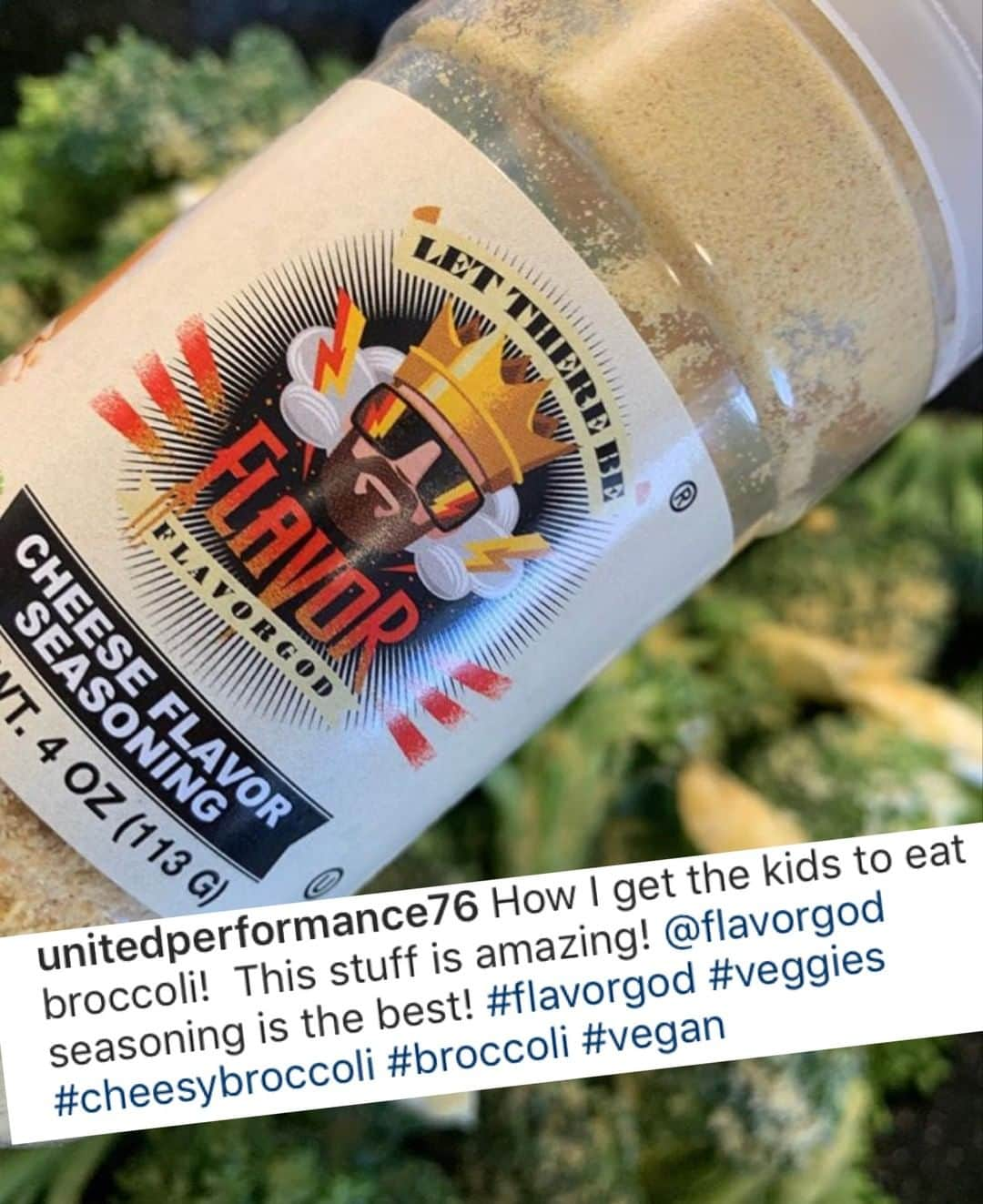 Flavorgod Seasoningsさんのインスタグラム写真 - (Flavorgod SeasoningsInstagram)「Thanks for the feedback @unitedperformance76!⠀ .⠀ CHEESE SEASONING 🧀🧀🧀⠀ .⠀ ✅Vegan⠀ ✅Keto⠀ ✅Dairy-free⠀ ✅Gluten free⠀ ✅Kosher⠀ ✅No Sugar⠀ ✅0 carbs⠀ -⠀ Build Your Own Combo Pack Now!!⠀ Click the link in my bio @flavorgod ✅www.flavorgod.com⠀ -⠀ -⠀ #food #foodie #flavorgod #seasonings #glutenfree #keto #paleo #vegan #kosher #breakfast #lunch #dinner #yummy #delicious #foodporn #mealprep ⠀」5月21日 7時52分 - flavorgod