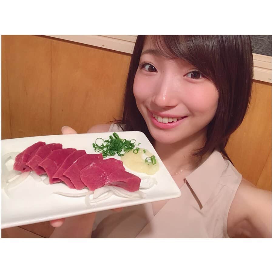 有明ゆなさんのインスタグラム写真 - (有明ゆなInstagram)「めっちゃ美味かったハツ刺し♡ お代わりしちゃったよね(^^) あまり押上行かないけど これのためなら行っちゃうな！！！ . . . . #有明ゆな #グラドル #グラビアモデル #グラビアアイドル #焼肉 #焼き肉 #やきにく #焼肉屋 #ハツ #ハツ刺し #押上 #押上グルメ #押上駅」5月20日 23時43分 - ariake_yuna