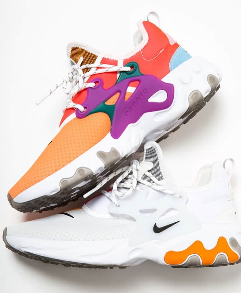 Sneaker Newsさんのインスタグラム写真 - (Sneaker NewsInstagram)「@beams_official reveals their Nike React Presto “Dharma” collaboration, featuring a split colorblocking. For a detailed look, tap the link in our bio.」5月21日 0時39分 - sneakernews