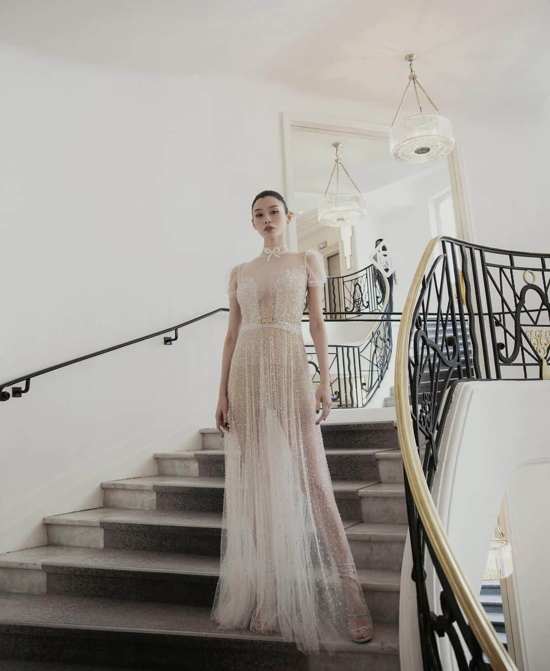 ミン・シーさんのインスタグラム写真 - (ミン・シーInstagram)「@inbaldrorofficial @boucheron @festivaldecannes」5月21日 0時57分 - mingxi11