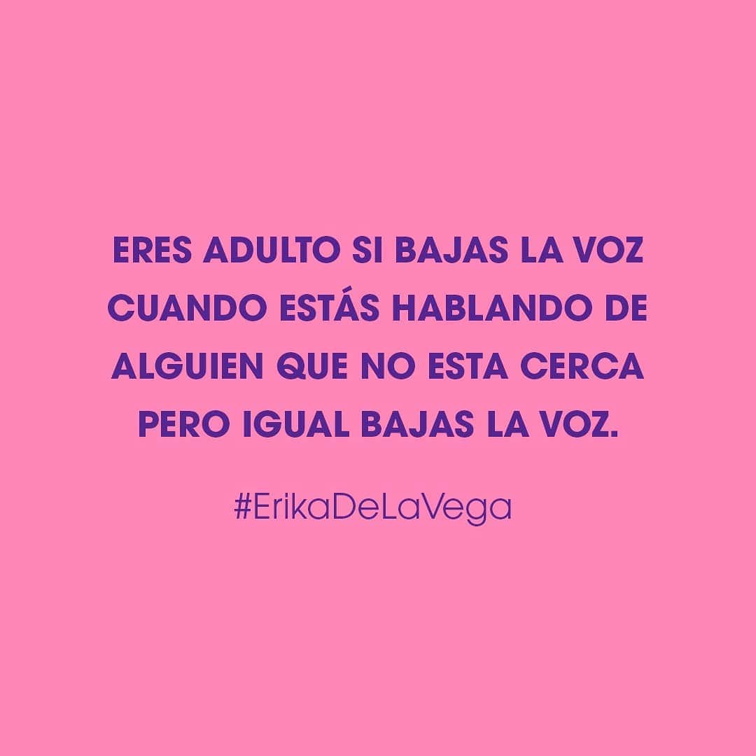Erika De La Vegaさんのインスタグラム写真 - (Erika De La VegaInstagram)「Porque una nunca sabe.  #ErikadelaVega #Humor」5月21日 0時57分 - erikadlvoficial