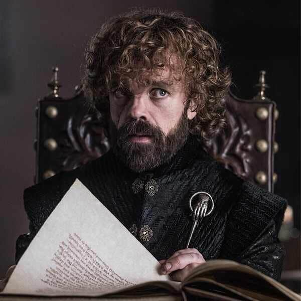 E! Onlineさんのインスタグラム写真 - (E! OnlineInstagram)「Just an appreciation post for Tyrion Lannister: Proof that you can drink and actually know things to get out of captivity, escape death, and become the Hand 758239 times throughout the series. #GameofThrones (📷: Helen Sloan/HBO)」5月21日 2時00分 - enews