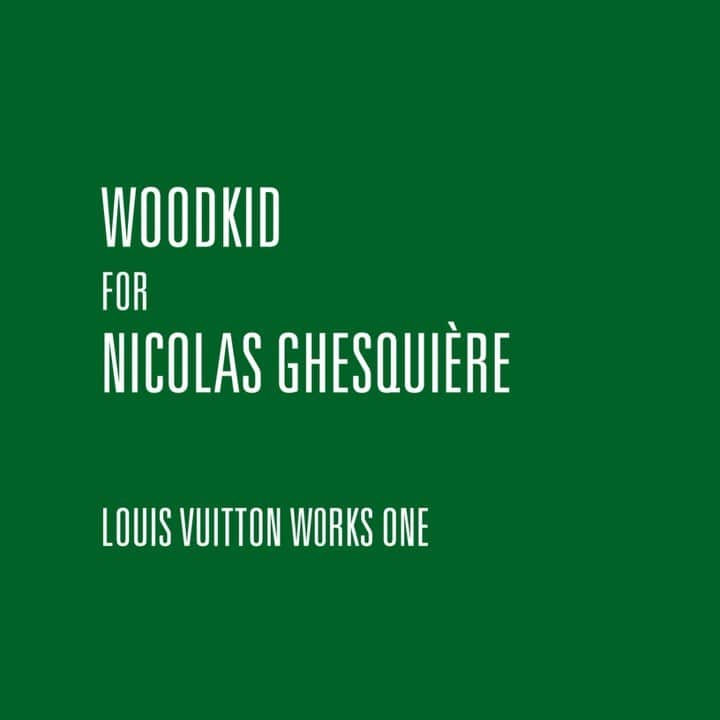 ニコラ・ジェスキエールのインスタグラム：「❤️ @woodkidmusic @louisvuitton」