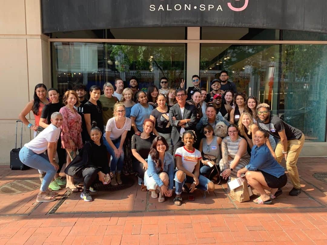 Sam Villaさんのインスタグラム写真 - (Sam VillaInstagram)「Great class with the entire team at Bang Salon ( @bangsalondc ) in Washington DC.⠀ #ThankYou to the entire team at Bang Salon for participating as you all rocked it out and I had a great time! - #SamVilla⠀ ⠀ Looking to bring live #SamVillaEducation to your salon? Go to SAMVILLA . COM (or the link in bio) for more information for how to book Sam Villa or one of the members of the Sam Villa ArTeam for your in-salon education!⠀⠀⠀⠀ *⠀⠀⠀⠀⠀⠀⠀⠀ *⠀⠀⠀⠀⠀⠀⠀⠀ *⠀⠀⠀⠀⠀⠀⠀⠀ #SamVillaHair #SamVilla #SamVillaCommunity #beautygrammers #behindthechair #bob #modernsalon #maneaddicts #beyondtheponytail #americansalon #ittakesapro #licensedtocreate #hairinspo #hotonbeauty #beautylaunchpad #drycut #masterofbraids #hudabeauty #summerhair #newhair #hairdressermagic #texturedbob #trending #newhaircut」5月21日 2時30分 - samvillahair