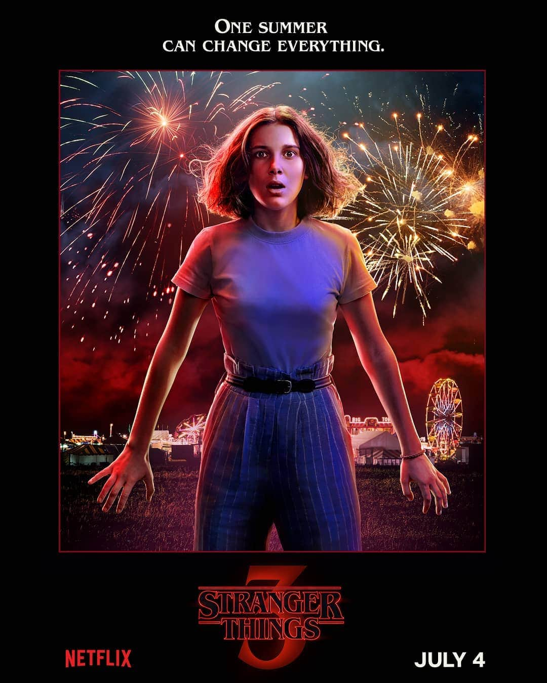 ミリー・ボビー・ブラウンさんのインスタグラム写真 - (ミリー・ボビー・ブラウンInstagram)「It's coming #strangerthings3」5月21日 3時35分 - milliebobbybrown