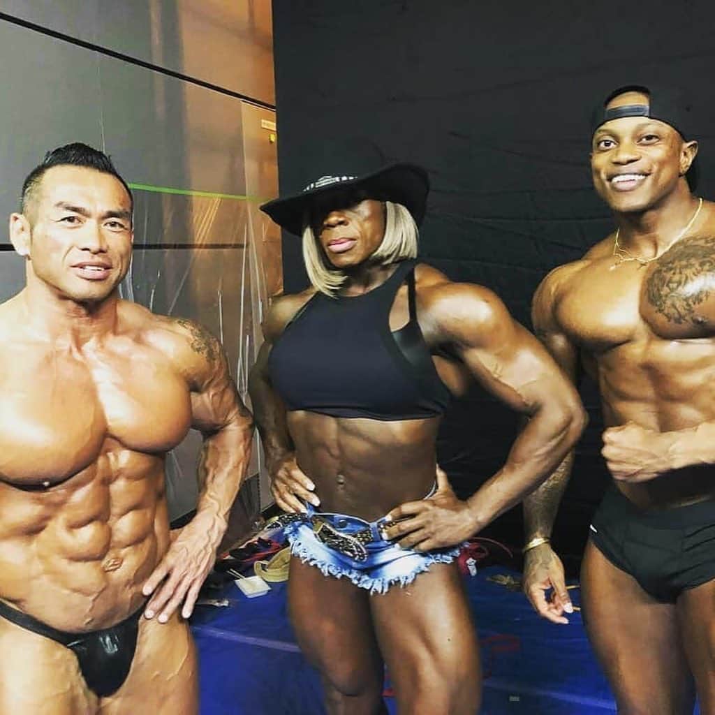 Hidetada Yamagishiさんのインスタグラム写真 - (Hidetada YamagishiInstagram)「Hidetada Yamagishi Iris Kyle Japan Classic was a huge success. Thank you so much for our sponsors @gaspari @nutrakey @cronos_apparel @tanpakunjp @powerhousegym_tokyojapan @friendsfarms @hmbkiwamibody_official Special thanks to @brvndonflexx for amazing guest posing! congratulations to all athletes participated in our show. Next IFBB Pro will be you!」5月21日 4時09分 - hideyamagishi