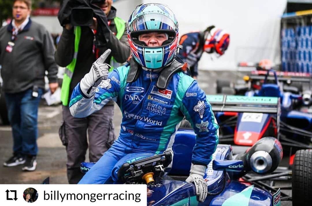 MERCEDES AMG PETRONASさんのインスタグラム写真 - (MERCEDES AMG PETRONASInstagram)「Get in there, @billymongerracing ! 💪 Billy takes his first single-seater win, with an incredible last-to-first drive at the Pau Grand Prix! 👊 #Repost • PAU GP Championsss!!! 🏆🤪 Can’t believe it, I didn’t think 2 years on I’d be winning races! 🙌🏼 Huge shout out to the team @carlinracing for all their hard work. Over the moon 🔝🌍 #BillyWhizz」5月21日 5時14分 - mercedesamgf1