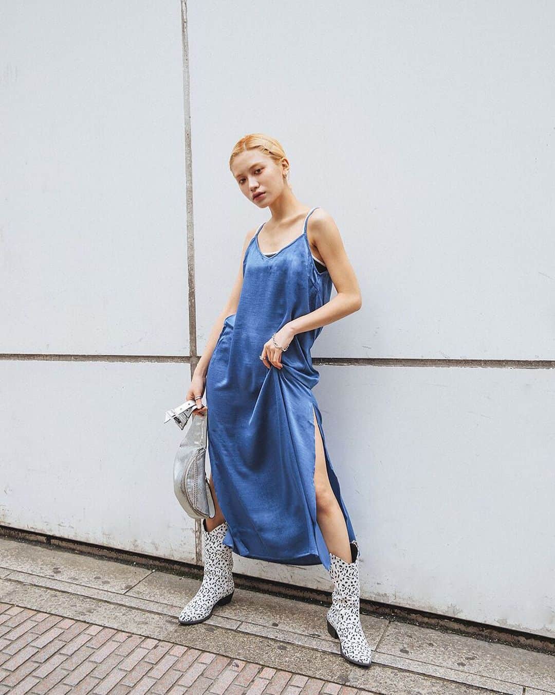 QUSSIO RTW from Tokyoさんのインスタグラム写真 - (QUSSIO RTW from TokyoInstagram)「SLITSLIP DRESS」5月21日 17時43分 - qussio_official