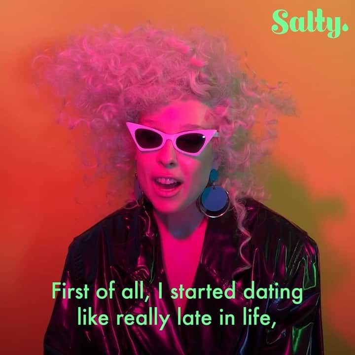 アリー・エックスのインスタグラム：「When asked if my style intimidates men... (I can only speak from my experience obviously. No need to go #notallmen on me 😉. I know and have met some exceptions🧜‍♀️). Subscribe to @salty.world for more of my interview!」