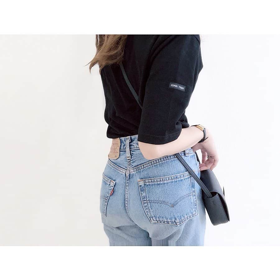 kumiさんのインスタグラム写真 - (kumiInstagram)「today's☺︎ セントジェームスｘリーバイス501❤︎ #saintjames#levis#levis501#celine」5月21日 16時52分 - 93_0920