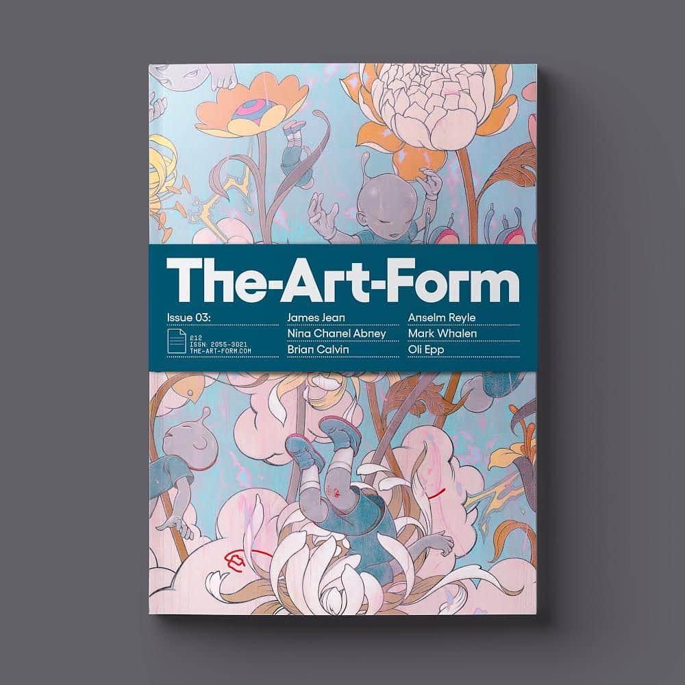 ジェームス・ジーンさんのインスタグラム写真 - (ジェームス・ジーンInstagram)「Issue 3 of The-Art-Form is now available to pre-order from @the_art_form online shop. Featuring @ninachanel @nowhereboogie @mark__whalen @oli.epp #anselmreyle」5月21日 9時03分 - jamesjeanart
