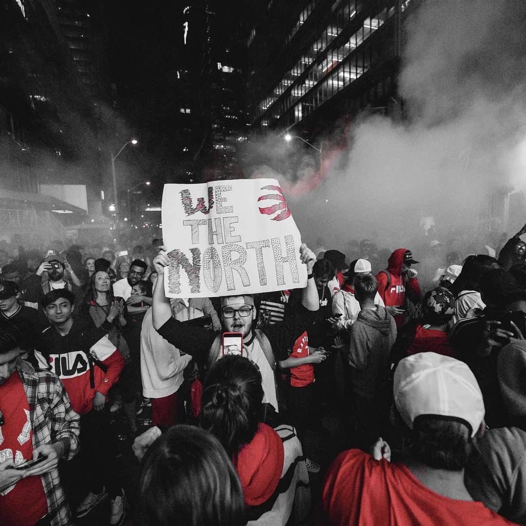 トロント・ラプターズさんのインスタグラム写真 - (トロント・ラプターズInstagram)「What a time. #WeTheNorth」5月21日 9時23分 - raptors