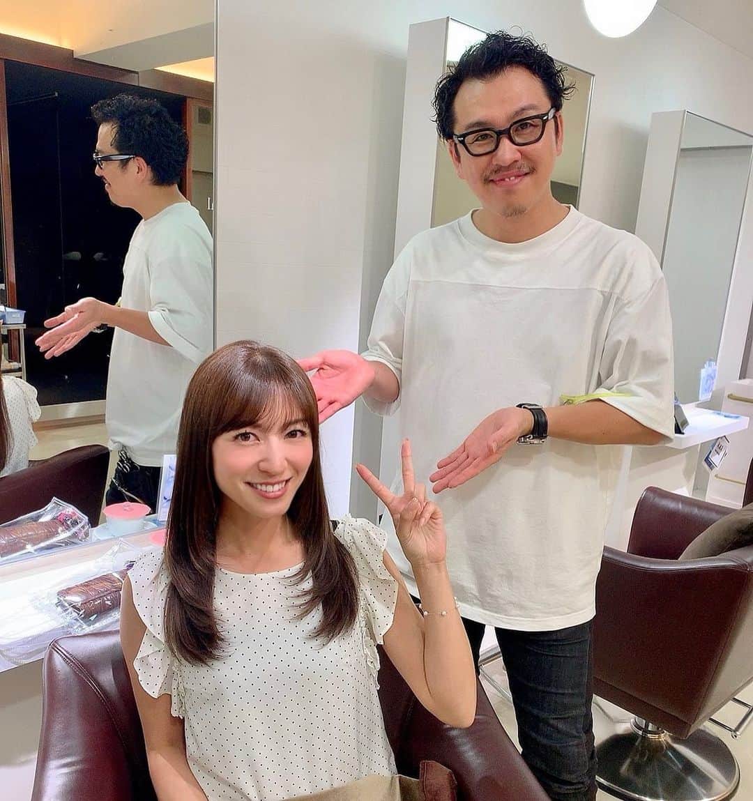 のインスタグラム：「. 傷んだ髪に栄養補給💇‍♀️✨ . ✂️air GINZA central✂️ . . カットはせず、カラーとプラチナトリートメントを！ 髪色良い感じ〜✨ . . . #air #airginzacentral #beautysalon  #エアー銀座セントラル #エアー美容室 #プラチナトリートメント」