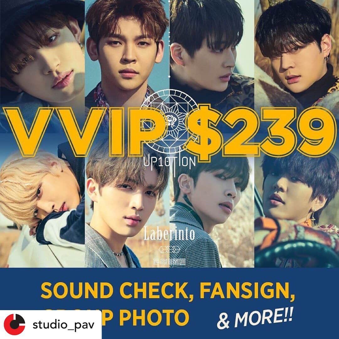 UP10TIONさんのインスタグラム写真 - (UP10TIONInstagram)「There’s less than 2 weeks before the start of UP10TION 2019 Laberinto Tour in North America 😍 - HONEY10🍯 VVIP & VIP Tickets come with the BEST PERKS EVER!  If you’re a new fan and don’t know UP10TION yet - Use Promo Code ‘UP10TION’ for $19 General Tickets to check them out live! - Start your summer right and see UP10TION live! ☀️ Tickets are on sale now at 🔗kpoptickets.com」5月21日 9時50分 - u10t_official