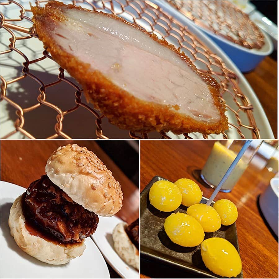 大見さなえさんのインスタグラム写真 - (大見さなえInstagram)「最初に肉汁を吸ってから食べる﻿ トンカツ🤤🍖﻿ 銀座『#かつかみ 』﻿ ﻿ トンカツの色んな部位が食べられるコース☺️！﻿ ヒレカツの肉汁を吸って味わうところから始まり﻿ 旨味ってこんなに出てくるんだと実感(*´꒳`*)✨﻿ ﻿ ロースカツはこんなに沢山わさびをつけても﻿ 脂身がしっかりあるから辛くない😳🌸﻿ ﻿ 選択できる天然アワビのコロッケや﻿ きた福の蟹コロッケも絶品だった😍﻿ カツカレーはお店の方が大盛りにしてくださった🙈💓﻿ ﻿ 夜はタイミングよく出せるように﻿ 席数を13席に限定しているという﻿ お客さんへの思いやりが素敵☺️💓﻿ ﻿ #pixelで撮影 #トンカツ #カツ #肩ロース﻿ #わさび #本わさび #山葵 #お肉﻿ #meat #豚 #めぐログ_銀座」5月21日 10時05分 - tabe_megumi