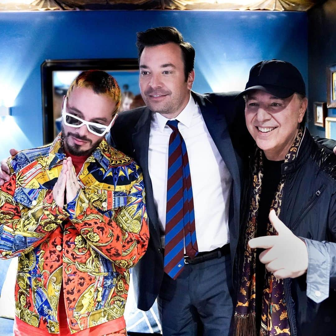 ジミー・ファロンさんのインスタグラム写真 - (ジミー・ファロンInstagram)「@tommymottola, can you get me a feat. on the next @jbalvin song? #arcoiristour🌈 #fallontonight」5月21日 11時02分 - jimmyfallon