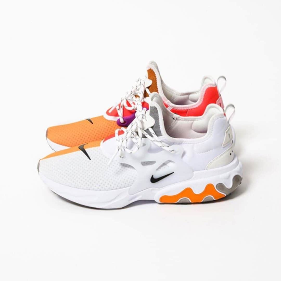 HYPEBEASTさんのインスタグラム写真 - (HYPEBEASTInstagram)「@hypebeastkicks: @beams_official and @nike have unveiled official imagery for their collaborative React Presto “Dharma” and the accompanying capsule. Taking cues from Buddhism, the special colorway has been inspired by the bright hues of daruma dolls. Look for the collection to hit BEAMS’ site and stores on May 25. Photo: BEAMS」5月21日 11時29分 - hypebeast