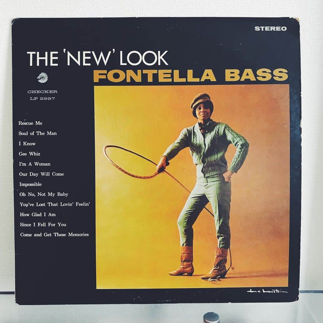 林幸治さんのインスタグラム写真 - (林幸治Instagram)「Fontella Bass ‎– The New Look  #vinyl #1966 #fontellabass #usoriginal #nowspinning」5月21日 11時54分 - tct_koji_hayashi