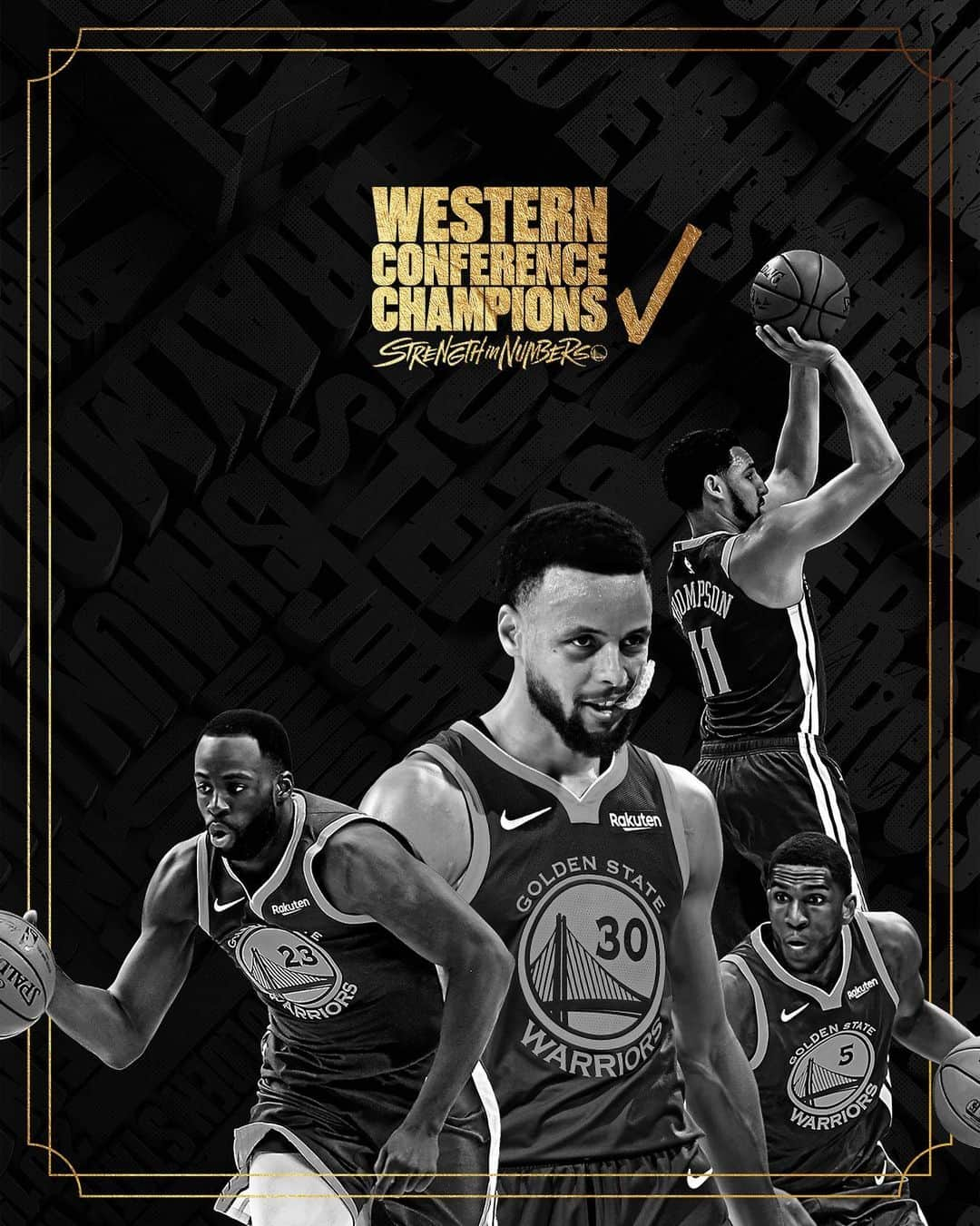 ゴールデンステート・ウォリアーズさんのインスタグラム写真 - (ゴールデンステート・ウォリアーズInstagram)「For the fifth straight year, the Warriors are Western Conference Champions 💥」5月21日 12時57分 - warriors