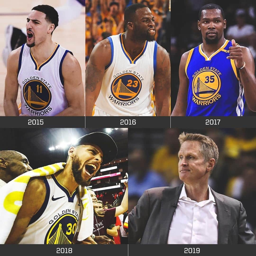 スポーツセンターさんのインスタグラム写真 - (スポーツセンターInstagram)「The Warriors join the Celtics as the only franchises to reach the NBA Finals for 5 straight years 👏」5月21日 13時37分 - sportscenter