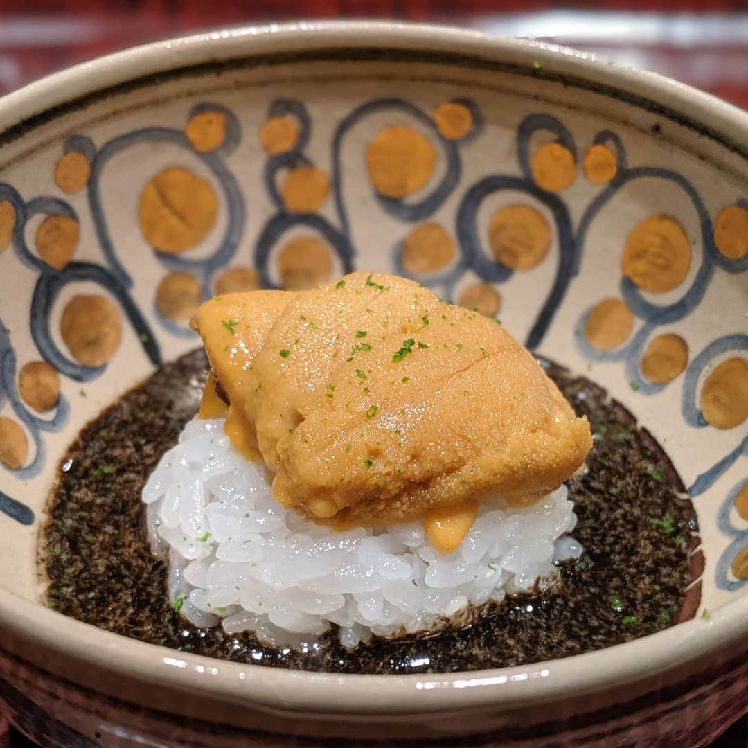 Masayasu Moritaさんのインスタグラム写真 - (Masayasu MoritaInstagram)「#うに #雲丹 #seaurchin #舛永高太郎 #三田グルメ #tokyo #東京 #もりたま飯 #foodie #foodgasm #foodphotography #foodstagram #美食 #delicious #tasty #instafood #グルメ #food #yummy #foodporn #デリスタグラマー #グルメな人と繋がりたい #和食好きな人と繋がりたい」5月21日 14時37分 - masayasumorita