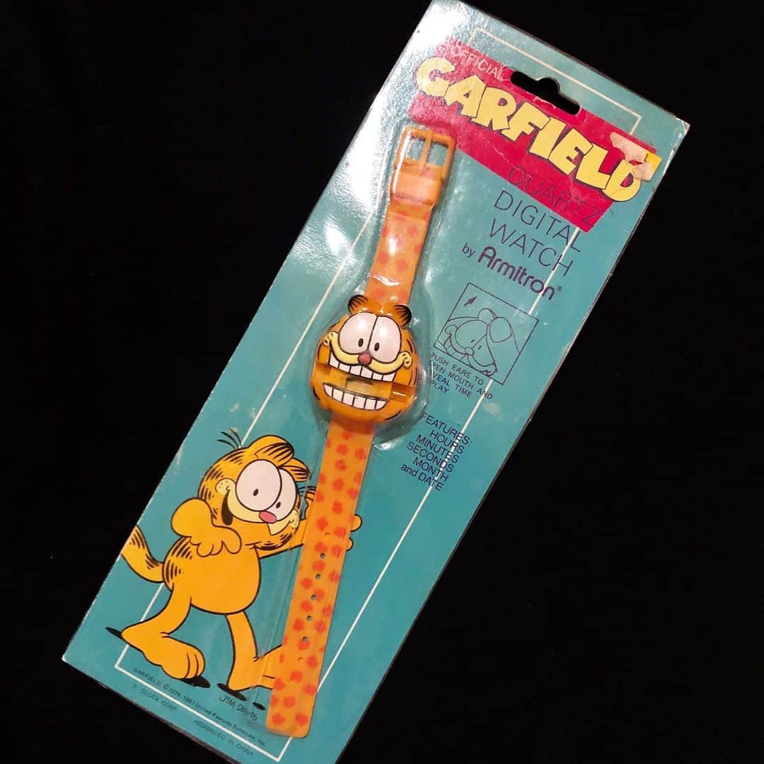 おもちゃやSPIRALさんのインスタグラム写真 - (おもちゃやSPIRALInstagram)「Vintage Garfield Digital Watch入荷しました！ 4500円です！！」5月21日 14時44分 - spiral_toy