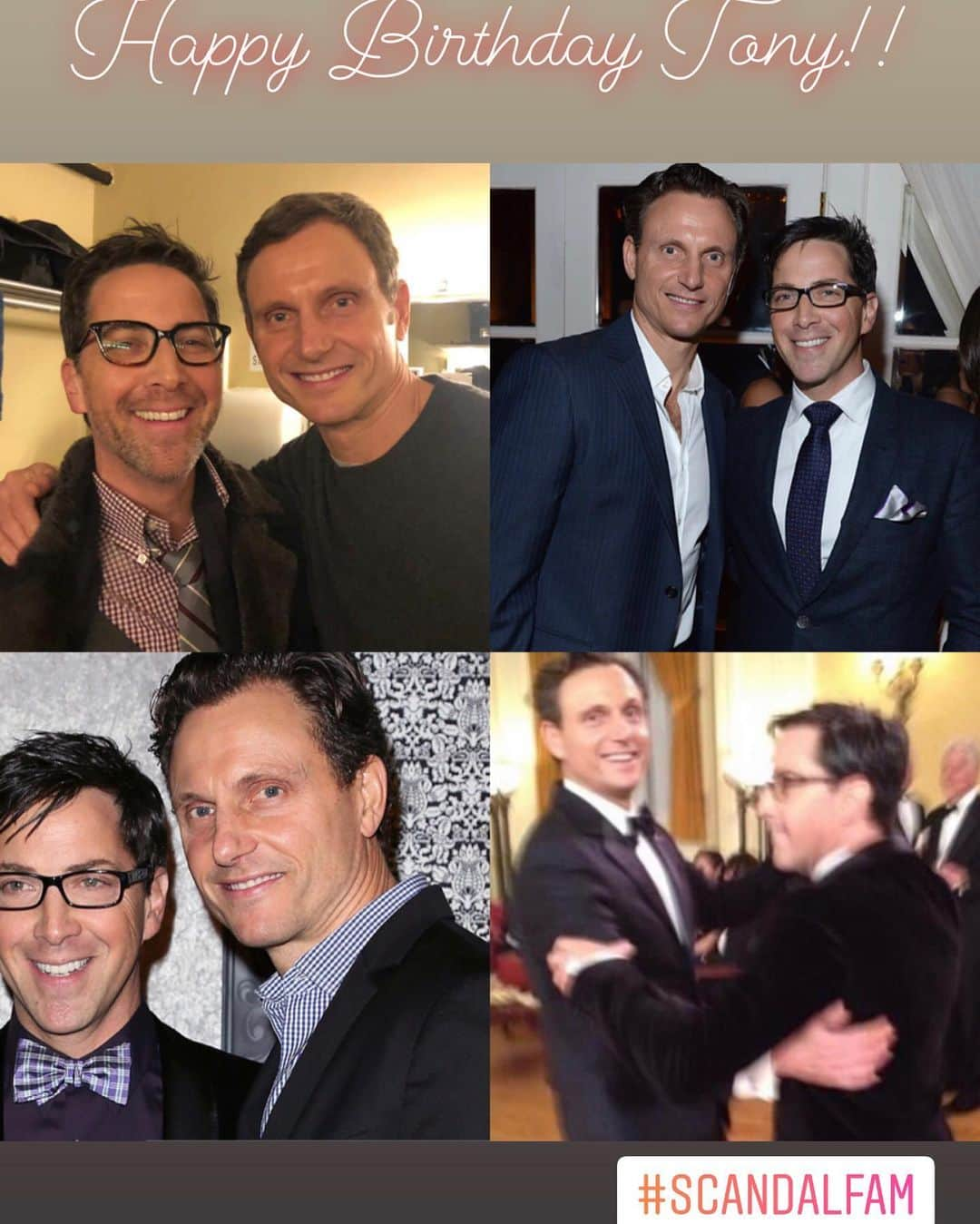 ダン・ブカティンスキーさんのインスタグラム写真 - (ダン・ブカティンスキーInstagram)「Happy Bday to one of the greatest actors, directors, castmates & friends anyone could ask for ... (yes your pic from Bounce is still in my bedroom!!) #scandal #scandalfam #scandalfamily #fritz #frames」5月21日 15時21分 - danbucatinsky