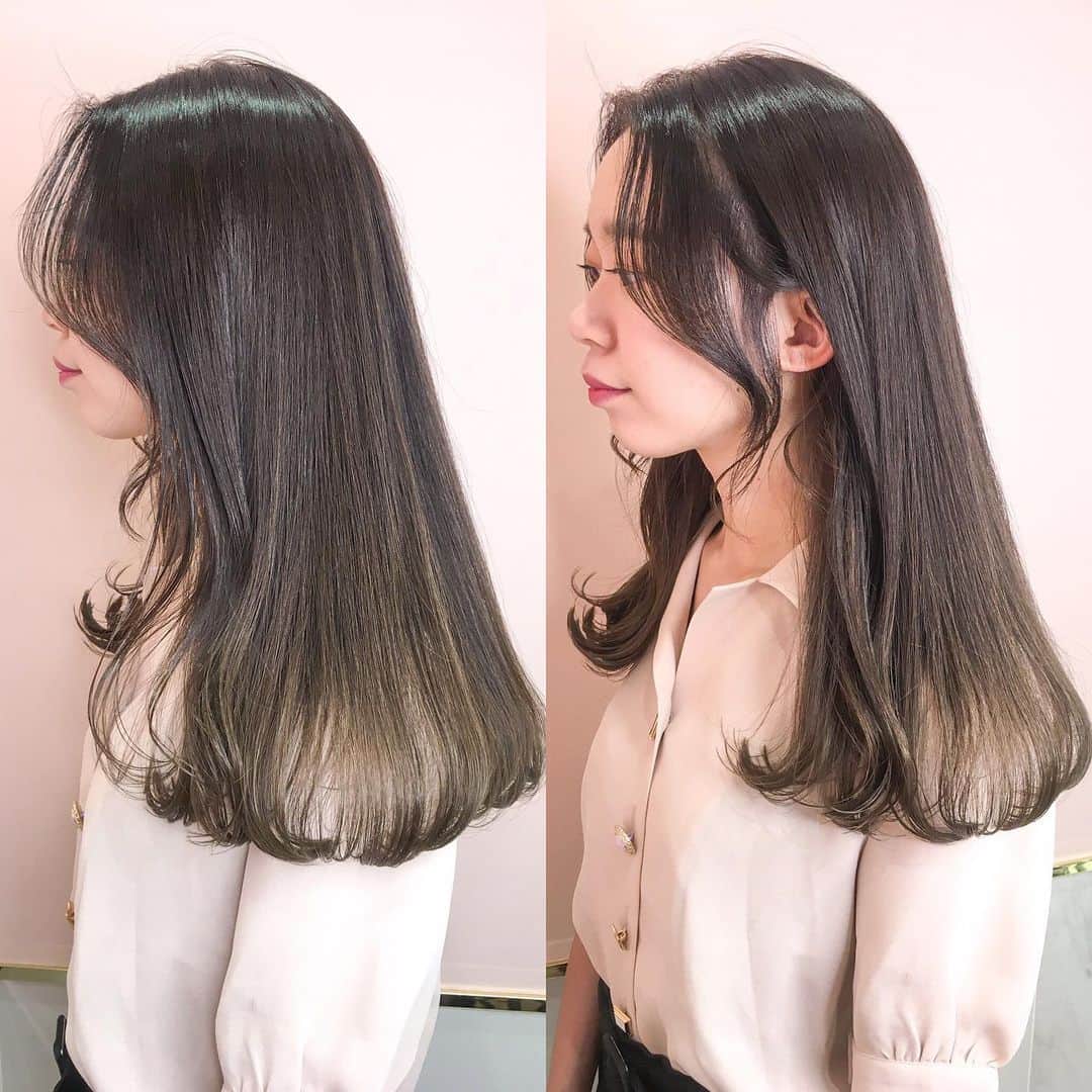 原涼香のインスタグラム：「ㅤㅤㅤㅤㅤㅤㅤㅤㅤㅤㅤㅤㅤ #얼굴소멸컷 おくれ毛カット 韓国の子たちは皆やってます~✂️💓 ㅤㅤㅤㅤㅤㅤㅤㅤㅤㅤㅤㅤㅤ」