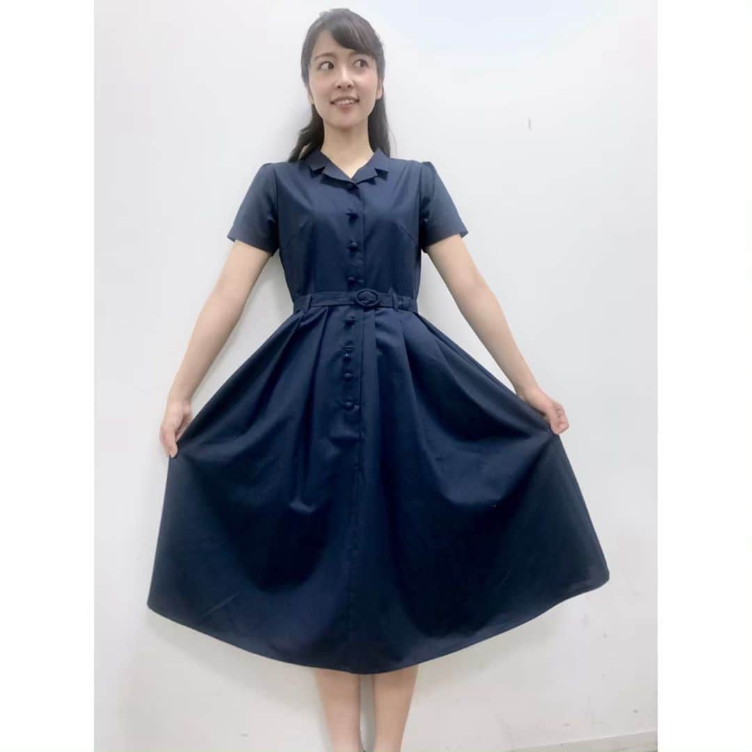 山下耀子さんのインスタグラム写真 - (山下耀子Instagram)「. . 今日の衣装でした！ このワンピースさらっと着れるのに軽いし、通気性いいし、襟があるからきちんと感出てて好評でした☺️ #Fint （ @fi.n.t_official ）さんです☺️ （ @an_another_angelus_official ）」5月22日 1時35分 - twinkleyesy