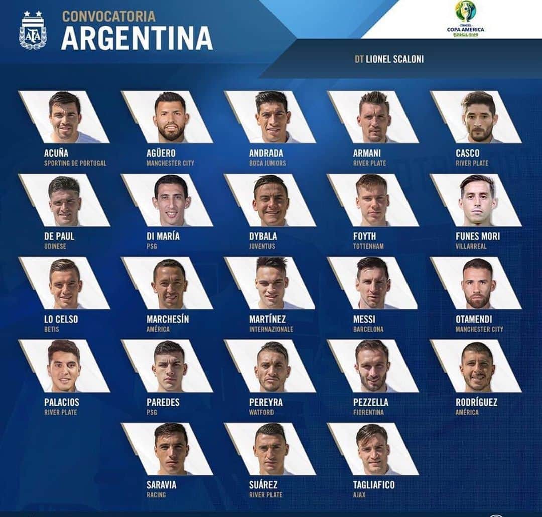 レアンドロ・ダニエル・パレデスのインスタグラム：「Feliz 💙💙🇦🇷🇦🇷 vamos argentina 🇦🇷」