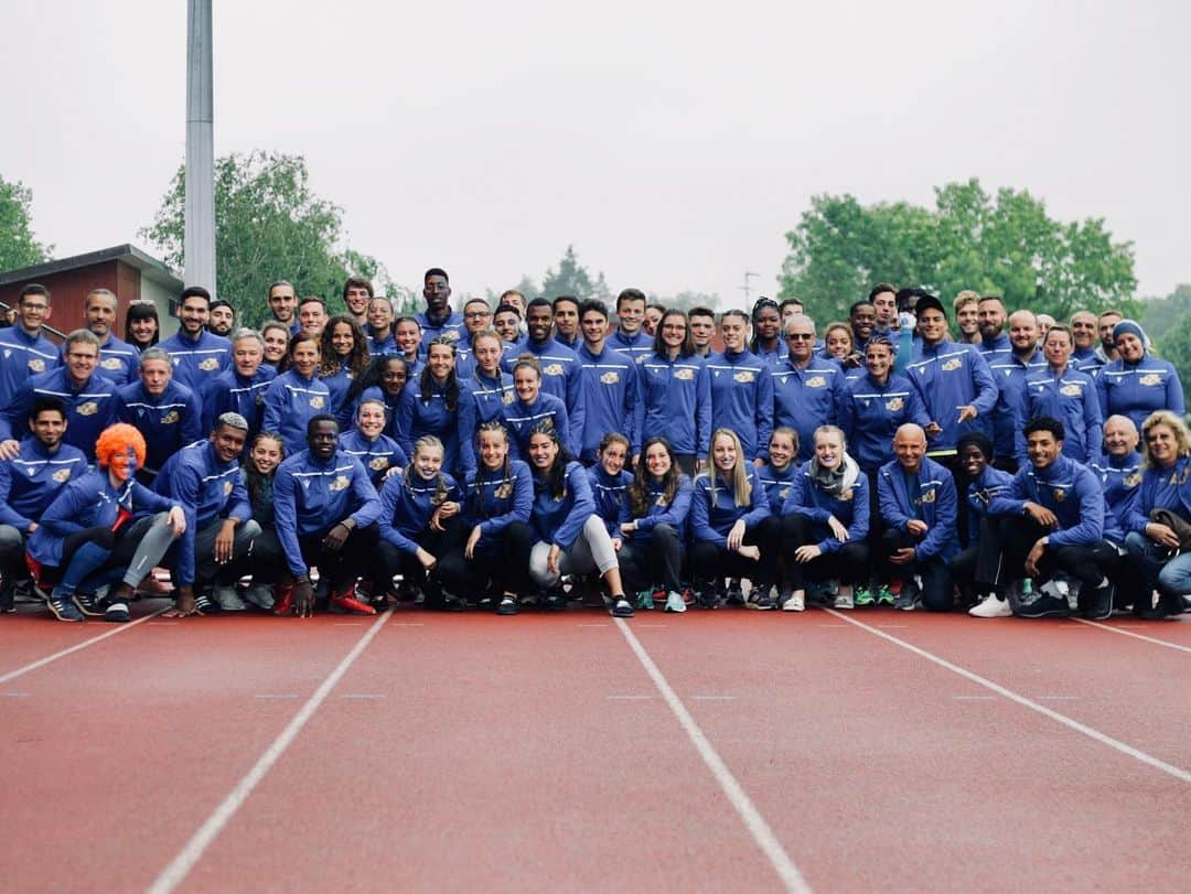 ケビン・マイヤーさんのインスタグラム写真 - (ケビン・マイヤーInstagram)「Retour sur les interclubs : Ça faisait 10ans que je n’avais pas fait de 4x100m, énorme plaisir de courir en équipe dans ce sport individuel et dans une ambiance de fou. Disque: 2 lancers à plus de 49m. J’ai dû assurer une perche à 4m70 du fait des frayeurs que j’ai à sauter ces dernières semaines, mais je pense avoir enfin retrouvé mon saut! Même si je n’ai pas eu le temps de me régler, avec un échec à 4m90... Merci @athleticclubmontp pour cette belle journée ! 📸 Nicolas Mennetrey」5月22日 2時17分 - mayer.deca