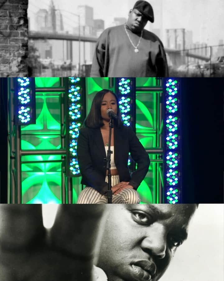 ワイクリフ・ジョンのインスタグラム：「One of my greatest memories in hip-hop was when The Fugees opened up for Biggie Smalls, the kindest teddy bear I have ever met in my life.... long live @badboyent 🙏🏿 Once the seed is planted, the new generation will always follow. Love this  @jazzyamra tribute 🙏🏿 🔥 🎻 Happy birthday B.I.G🎈 🎉」