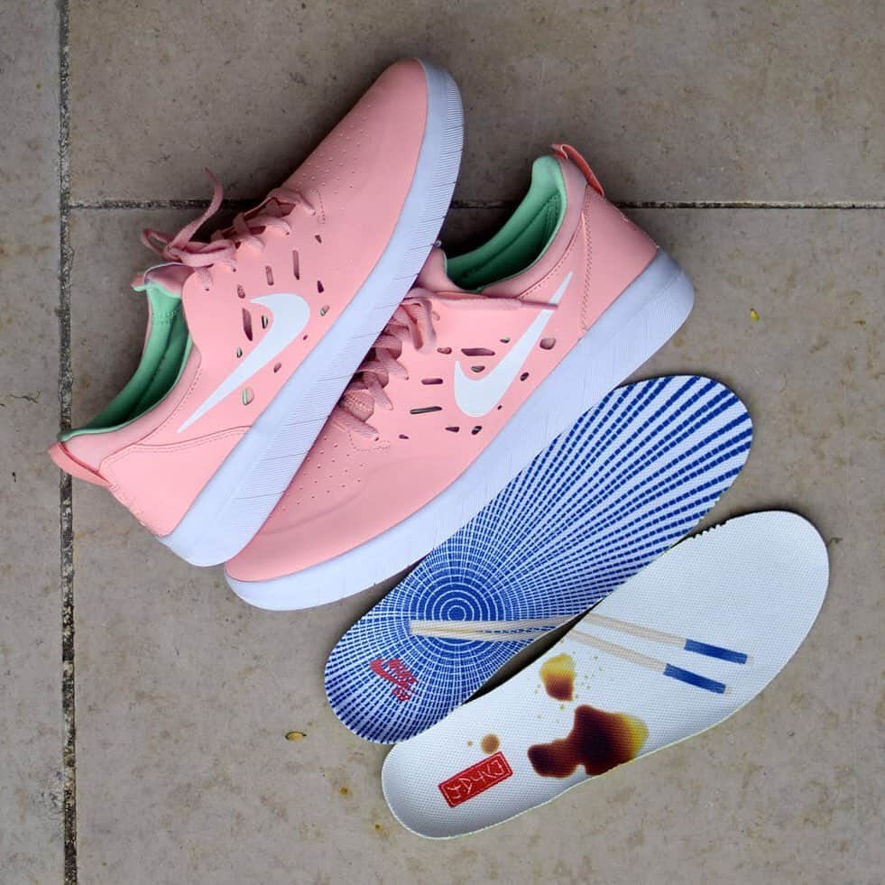 Sneaker Newsさんのインスタグラム写真 - (Sneaker NewsInstagram)「@nyjah and Nike SB roll up a sushi-inspired colorway of his signature shoe. For a detailed look, tap the link in our bio.」5月22日 3時00分 - sneakernews