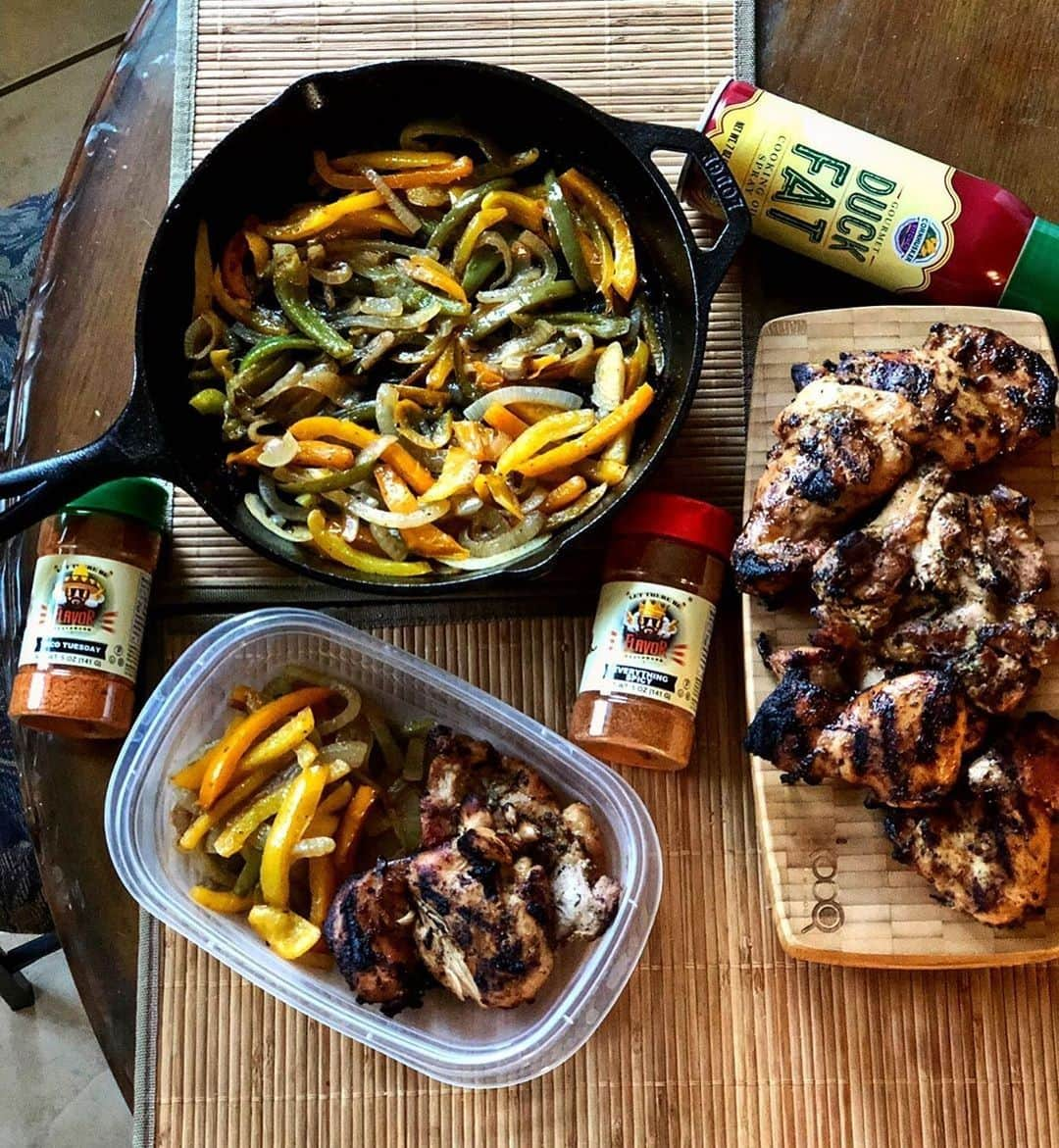 Flavorgod Seasoningsさんのインスタグラム写真 - (Flavorgod SeasoningsInstagram)「"Simple meal prep on the @kamadojoe! My stories have everything I did for this easy prep! @flavorgod seasonings, @duckfatspray, @lodgecastiron, @kooqshop! Veggies tossed in Everything Spicy, duck fat spray, S&P!"⠀Meal Prep by: @chadwicks_life⠀ .⠀ 🚨MEAL PREP COMBO PACK - Now Available!!🚨⠀ ⠀ ⠀ Click link in the bio -> @flavorgod⠀ www.flavorgod.com⠀ -⠀ Flavor God Seasonings are:⠀ 💥ZERO CALORIES PER SERVING⠀ 🔥0 SUGAR PER SERVING⠀ 💥GLUTEN FREE⠀ 🔥KETO FRIENDLY⠀ 💥PALEO FRIENDLY⠀ -⠀ -⠀ #food #foodie #flavorgod #seasonings #glutenfree #keto #paleo #vegan #kosher #breakfast #lunch #dinner #yummy #delicious #foodporn #mealprep ⠀」5月22日 3時00分 - flavorgod