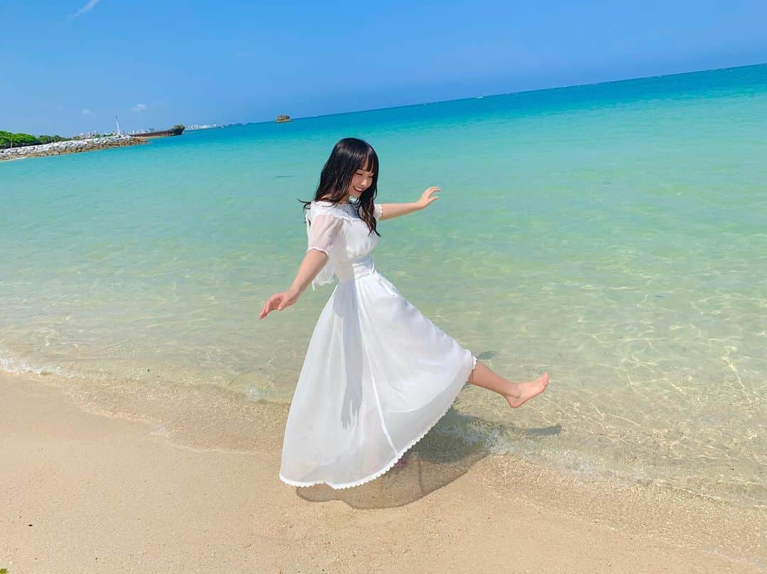 新谷真由さんのインスタグラム写真 - (新谷真由Instagram)「沖縄の海がとっても綺麗だった🏝 . . たくさん載っけちゃう＾＾ . . . #沖縄 #沖縄旅行 #那覇 #海 #綺麗 #enjoy #楽しかった #インスタ映え #okinawa #japaneseidol #kawaii #idol #pimms #ピムス」5月21日 18時35分 - ni_mayu43